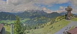 Archiv Foto Webcam Jakobskreuz im Pillerseetal 15:00