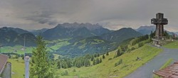 Archiv Foto Webcam Jakobskreuz im Pillerseetal 17:00