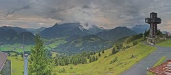 Archiv Foto Webcam Jakobskreuz im Pillerseetal 19:00
