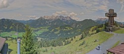 Archiv Foto Webcam Jakobskreuz im Pillerseetal 13:00