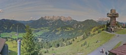 Archiv Foto Webcam Jakobskreuz im Pillerseetal 15:00