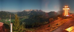 Archiv Foto Webcam Jakobskreuz im Pillerseetal 23:00