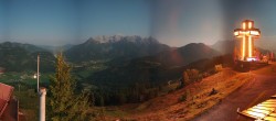 Archiv Foto Webcam Jakobskreuz im Pillerseetal 23:00