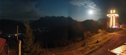 Archiv Foto Webcam Jakobskreuz im Pillerseetal 23:00