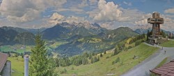 Archiv Foto Webcam Jakobskreuz im Pillerseetal 15:00