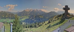 Archiv Foto Webcam Jakobskreuz im Pillerseetal 09:00