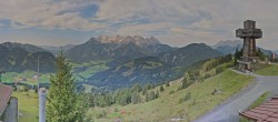 Archiv Foto Webcam Jakobskreuz im Pillerseetal 15:00