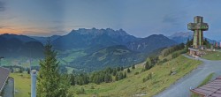 Archiv Foto Webcam Jakobskreuz im Pillerseetal 19:00