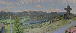 Archiv Foto Webcam Jakobskreuz im Pillerseetal 12:00