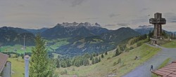 Archiv Foto Webcam Jakobskreuz im Pillerseetal 15:00
