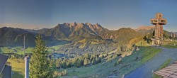 Archiv Foto Webcam Jakobskreuz im Pillerseetal 17:00