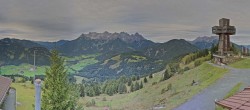 Archiv Foto Webcam Jakobskreuz im Pillerseetal 17:00