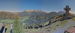 Archiv Foto Webcam Jakobskreuz im Pillerseetal 11:00