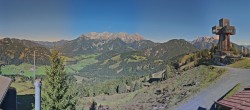 Archiv Foto Webcam Jakobskreuz im Pillerseetal 13:00