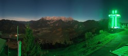 Archiv Foto Webcam Jakobskreuz im Pillerseetal 23:00
