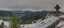 Archiv Foto Webcam Jakobskreuz im Pillerseetal 17:00