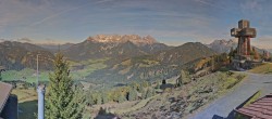 Archiv Foto Webcam Jakobskreuz im Pillerseetal 13:00