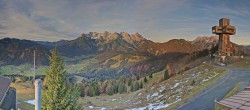 Archiv Foto Webcam Jakobskreuz im Pillerseetal 15:00