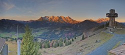 Archiv Foto Webcam Jakobskreuz im Pillerseetal 15:00