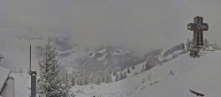 Archiv Foto Webcam Jakobskreuz im Pillerseetal 14:00