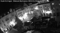 Archiv Foto Webcam Blick auf den Marktplatz Ettlingen 22:00