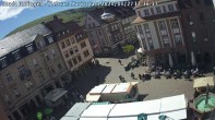 Archiv Foto Webcam Blick auf den Marktplatz Ettlingen 11:00
