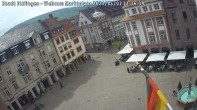 Archiv Foto Webcam Blick auf den Marktplatz Ettlingen 12:00