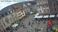Archiv Foto Webcam Blick auf den Marktplatz Ettlingen 17:00