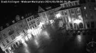 Archiv Foto Webcam Blick auf den Marktplatz Ettlingen 23:00