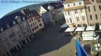 Archiv Foto Webcam Blick auf den Marktplatz Ettlingen 08:00