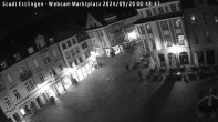 Archived image Webcam Market place in Ettlingen 23:00