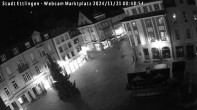 Archiv Foto Webcam Blick auf den Marktplatz Ettlingen 23:00