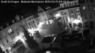 Archiv Foto Webcam Blick auf den Marktplatz Ettlingen 23:00