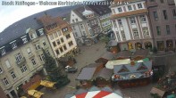 Archiv Foto Webcam Blick auf den Marktplatz Ettlingen 08:00