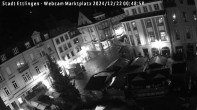 Archived image Webcam Market place in Ettlingen 23:00