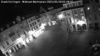 Archiv Foto Webcam Blick auf den Marktplatz Ettlingen 01:00