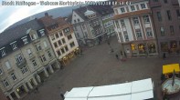 Archiv Foto Webcam Blick auf den Marktplatz Ettlingen 07:00