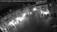 Archived image Webcam Market place in Ettlingen 01:00