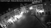 Archiv Foto Webcam Blick auf den Marktplatz Ettlingen 23:00