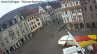 Archiv Foto Webcam Blick auf den Marktplatz Ettlingen 07:00