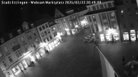 Archived image Webcam Market place in Ettlingen 19:00