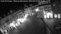 Archived image Webcam Market place in Ettlingen 23:00