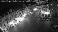 Archiv Foto Webcam Blick auf den Marktplatz Ettlingen 01:00