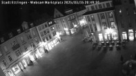 Archived image Webcam Market place in Ettlingen 19:00