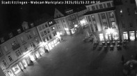 Archived image Webcam Market place in Ettlingen 21:00