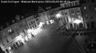 Archiv Foto Webcam Blick auf den Marktplatz Ettlingen 23:00