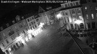 Archiv Foto Webcam Blick auf den Marktplatz Ettlingen 03:00