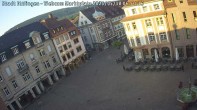 Archiv Foto Webcam Blick auf den Marktplatz Ettlingen 05:00
