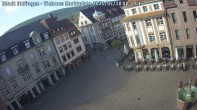 Archiv Foto Webcam Blick auf den Marktplatz Ettlingen 07:00