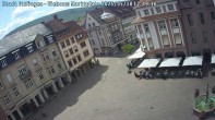 Archiv Foto Webcam Blick auf den Marktplatz Ettlingen 11:00